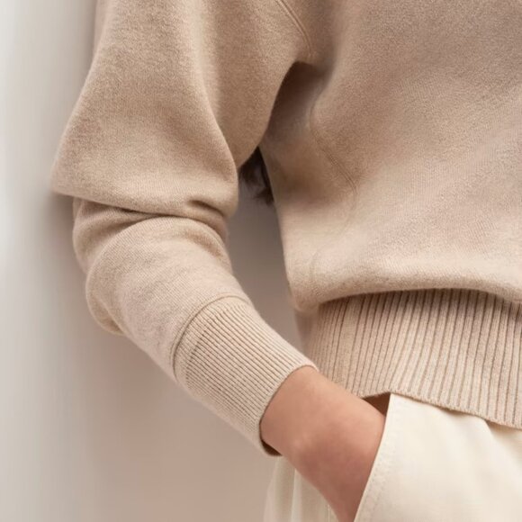 NWT Everlane Cotton-Merino Vintage Henley - Picture 3 of 11